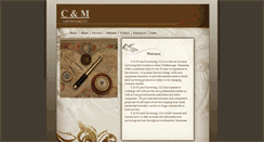 Desktop Screenshot of cmlandsurveying.com